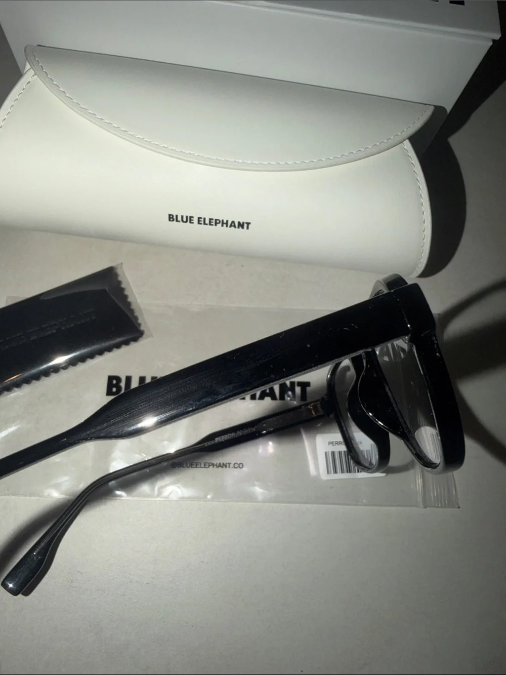Blue Elephant Perrow Black Aviator Frame Blue Light Glasses